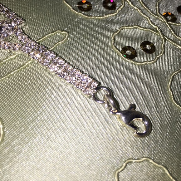 Glass Rhinestone choker - Picture 7 of 8